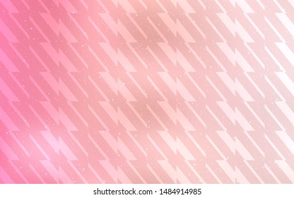 Light Red vector layout with flat lines. Modern geometrical abstract illustration with Lines. Pattern for your busines websites.
