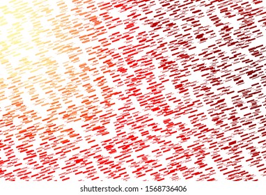 Light Red vector layout with flat lines. Shining colored illustration with narrow lines. Best design for your ad, poster, banner.