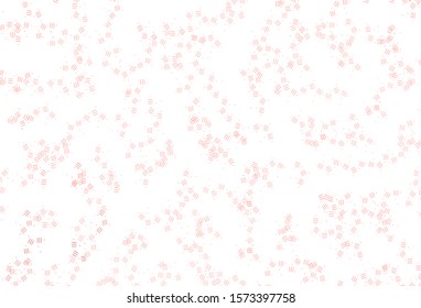 Light Red vector layout with flat lines, dots. Modern geometrical abstract illustration with Lines. Best design for your ad, poster, banner.