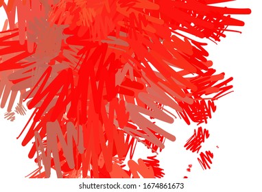 Light Red vector layout with flat lines. Colorful shining illustration with lines on abstract template. Pattern for your busines websites.