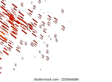 Light Red vector layout with flat lines. Shining colored illustration with narrow lines. Backdrop for TV commercials.