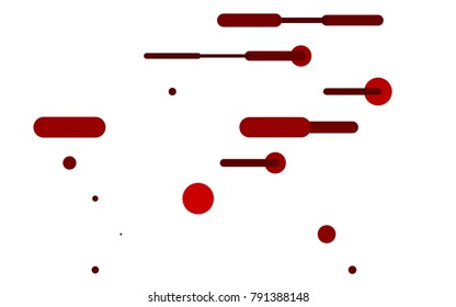 Light Red vector layout with flat lines. Blurred decorative design in simple style with lines. The template can be used as a background.