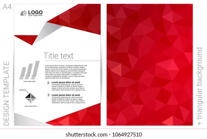 Light Red vector  layout for Leaflets. Web interface on abstract background with colorful gradient. Pattern for beautiful business cards, folders.