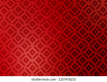 Light Red vector layout with lines, rectangle. Glitter abstract illustration with colorful lines, rhombuses. Best design for your ad, poster, banner.