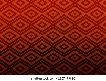 Light Red vector layout with lines, rectangle. Modern geometric abstract illustration with lines, squares. Pattern for websites, landing pages.