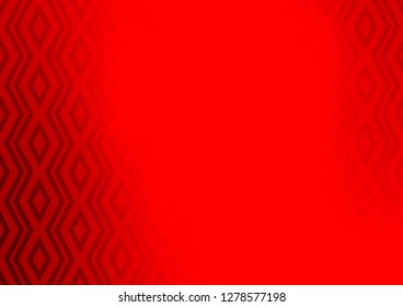 Light Red vector layout with lines, rectangle. Modern geometric abstract illustration with lines, squares. Pattern for ads, posters, banners.
