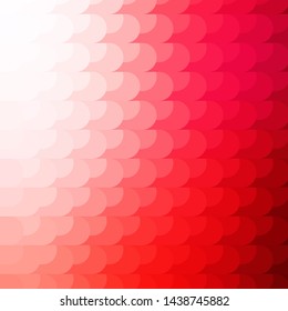 Light Red vector layout with lines. Gradient abstract design in simple style with sharp lines. Best design for your posters, banners.