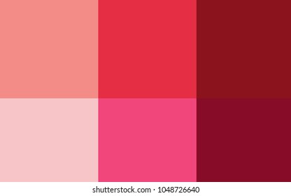 Light Red vector layout with set of colors. Colorful gradient set with collection of rainbow colors. Pattern for easy creation of leaflets, banners, booklets.