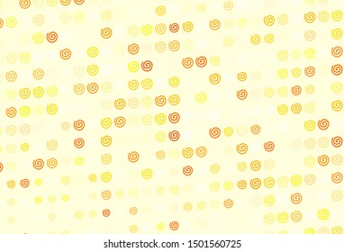 Light Red vector layout with wry lines. Brand new colorful illustration in simple style. The best colorful design for your business.