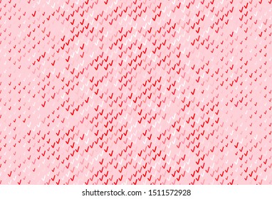 Light Red vector layout with wry lines. Colorful abstract illustration with gradient lines. The best colorful design for your business.