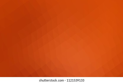 Light Red vector low poly background. A sample with polygonal shapes. The elegant pattern can be used as part of a brand book.