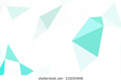 Light Red vector low poly texture. Modern abstract illustration with triangles. Textured pattern for your backgrounds.