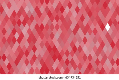 Light Red vector low poly background. A sample with polygonal shapes. Triangular pattern for your business design.