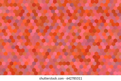 Light Red vector low poly background. A sample with a polygonal design. Low poly illustration, low polygonal background.