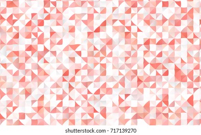 Light Red vector low poly background. Colorful abstract illustration with gradient. The completely new template can be used for your brand book.