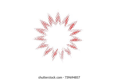 Light Red vector low poly background. A sample with a polygonal design. Low poly illustration, low polygonal background.