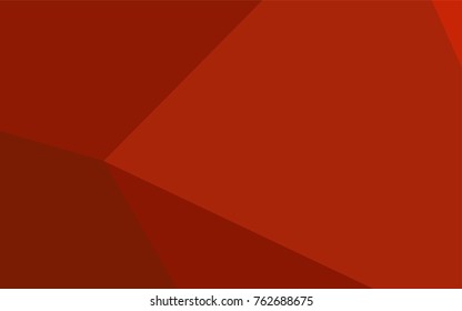 Light Red vector low poly template. Glitter abstract illustration with an elegant design. The elegant pattern can be used as part of a brand book.