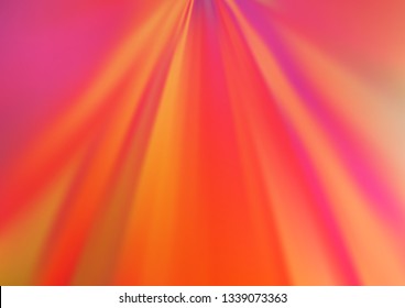 Light Red vector modern bokeh pattern. Modern geometrical abstract illustration with gradient. A new texture for your design.