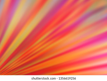 Light Red vector modern bokeh pattern. Colorful illustration in blurry style with gradient. The elegant pattern for brand book.