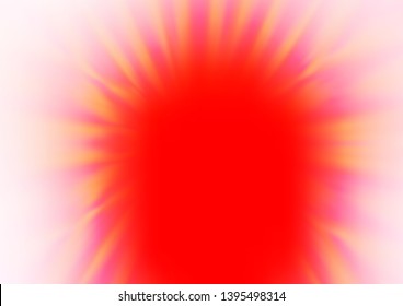 Light Red vector modern bokeh pattern. Glitter abstract illustration with an elegant design. The template for backgrounds of cell phones.