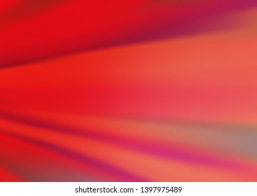 Light Red vector modern bokeh pattern. Colorful abstract illustration with gradient. Brand new design for your business.