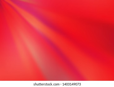 Light Red vector modern bokeh pattern. Creative illustration in halftone style with gradient. The background for your creative designs.