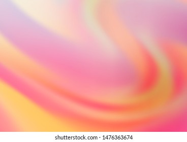 Light Red vector modern bokeh pattern. Colorful illustration in blurry style with gradient. The best blurred design for your business.