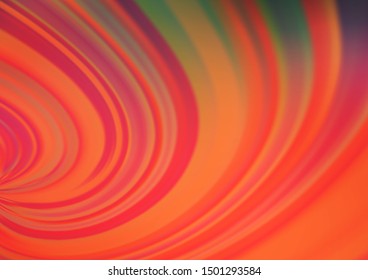 Light Red vector modern bokeh pattern. Creative illustration in halftone style with gradient. A new texture for your design.