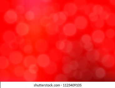 Light Red vector modern elegant template. A completely new color illustration in a bokeh style. A new texture for your design.