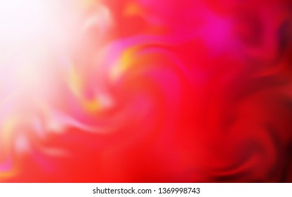 Light Red vector modern elegant background. A completely new colored illustration in blur style. Smart design for your work.