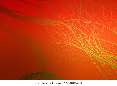 Light Red vector modern elegant background. Glitter abstract illustration with gradient design. Background for a cell phone.