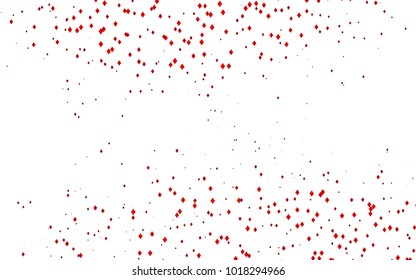 Light Red vector modern geometrical background. Abstract template. Geometric pattern in square style with gradient.