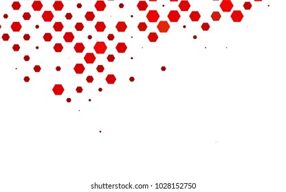 Light Red vector modern geometrical abstract background. Texture, brand-new background. Geometric background in Origami style with gradient. 