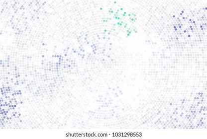 Light Red vector modern geometrical background. Abstract template. Geometric pattern in square style with gradient.
