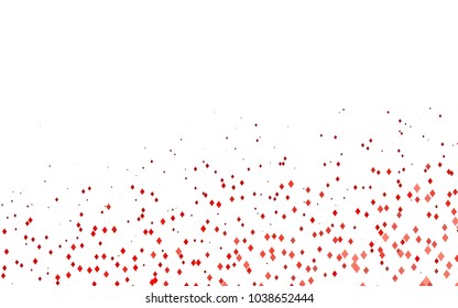 Light Red vector modern geometrical background. Abstract template. Geometric pattern in square style with gradient.