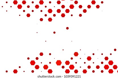 Light Red vector modern geometrical abstract background. Texture, brand-new background. Geometric background in Origami style with gradient. 