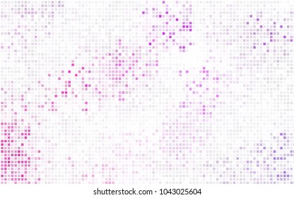 Light Red vector modern geometrical background. Abstract template. Geometric pattern in square style with gradient.