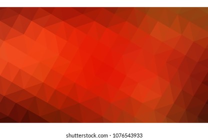 Light Red vector modern geometrical abstract background. Texture, new background. Geometric background in Origami style with gradient. 