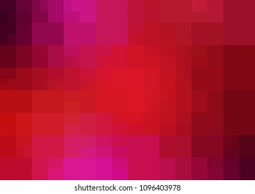 Light Red vector modern geometrical abstract background. Texture template. Geometric pattern in Origami style with gradient. 