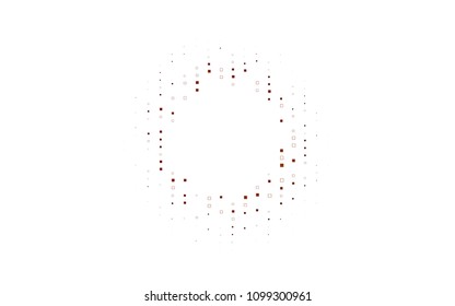 Light Red vector modern geometrical background. Abstract template. Geometric pattern in square style with gradient.