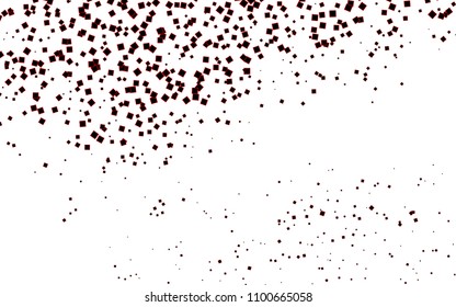 Light Red vector modern geometrical background. Abstract template. Geometric pattern in square style with gradient.