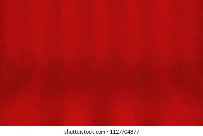 Light Red vector modern geometrical abstract background. Texture, new background. Geometric background in Origami style with gradient. 