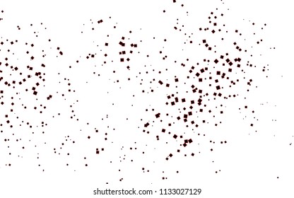 Light Red vector modern geometrical background. Abstract template. Geometric pattern in square style with gradient.