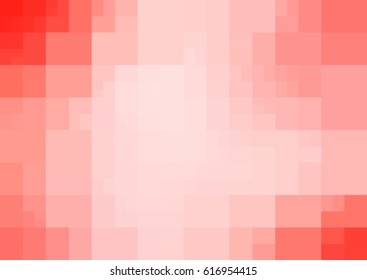 Light Red vector modern geometrical abstract background. Texture template. Geometric pattern in Origami style with gradient. 