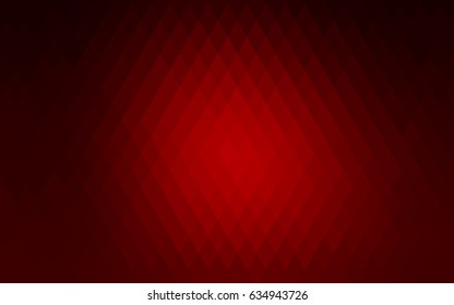 Light Red vector modern geometrical background. Abstract template. Geometric pattern in square style with gradient.