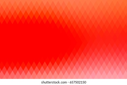 Light Red vector modern geometrical background. Abstract template. Geometric pattern in square style with gradient.