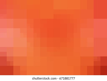 Light Red vector modern geometrical abstract background. Texture template. Geometric pattern in Origami style with gradient. 