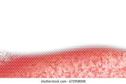 Light Red vector modern geometrical abstract background. Texture, brand-new background. Geometric background in Origami style with gradient. 
