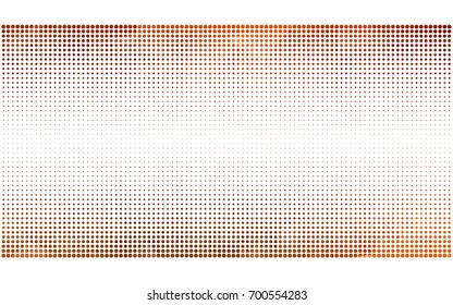 Light Red vector modern geometrical circle abstract background. Dotted texture template. Geometric pattern in halftone style with gradient. 