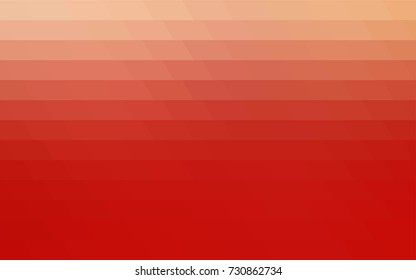 Light Red vector modern geometrical background. Abstract template. Geometric pattern in square style with gradient.
